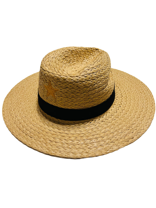 SOMBRERO STRAW CAMEL