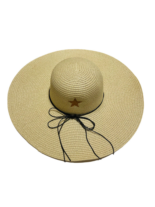 SOMBRERO BIG STRAW  WHITE