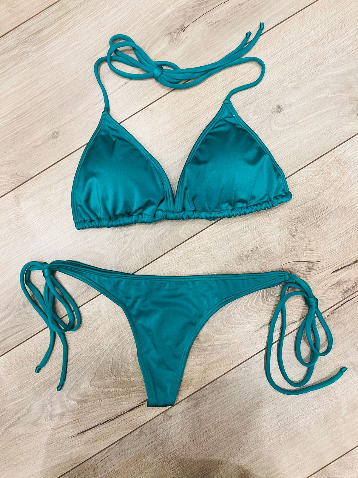 BIKINI GREEN METALIZADO